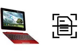 Dokument auf einem Asus Transformer Pad TF300TG scannen