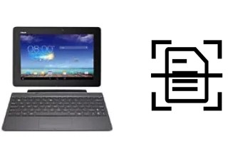 Dokument auf einem Asus Transformer Pad TF701T scannen