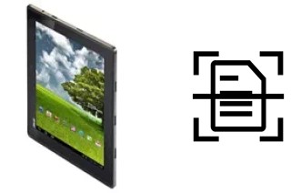 Dokument auf einem Asus Transformer TF101 scannen