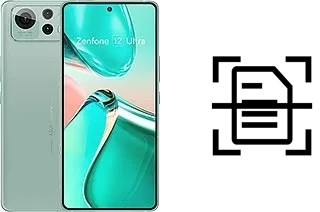 Dokument auf einem Asus Zenfone 12 Ultra scannen