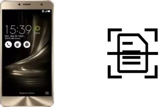 Dokument auf einem Asus ZenFone 3 Deluxe ZS550KL scannen