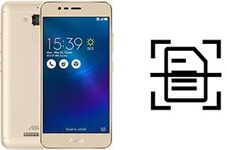 Dokument auf einem Asus Zenfone 3 Max ZC520TL scannen