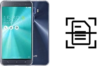 Dokument auf einem Asus Zenfone 3 ZE552KL scannen