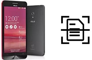 Dokument auf einem Asus Zenfone 4 A450CG (2014) scannen