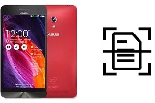 Dokument auf einem Asus Zenfone 5 A501CG (2015) scannen