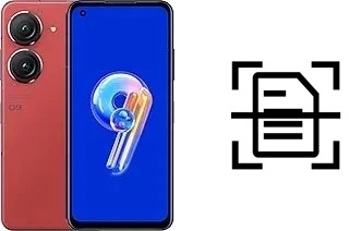 Dokument auf einem Asus Zenfone 9 scannen