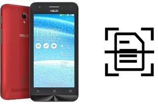 Dokument auf einem Asus Zenfone C ZC451CG scannen