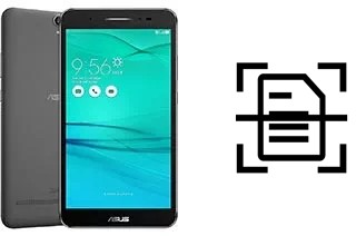 Dokument auf einem Asus Zenfone Go ZB690KG scannen