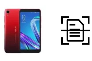 Dokument auf einem Asus ZenFone Live (L2) SD425 scannen