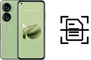 Dokument auf einem Asus Zenfone 10 scannen