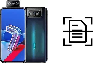 Dokument auf einem Asus Zenfone 7 Pro ZS671KS scannen