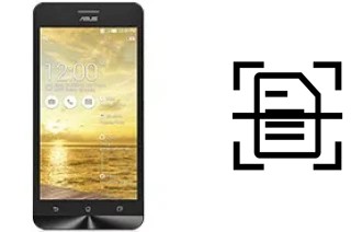 Dokument auf einem Asus Zenfone 5 A500KL (2014) scannen