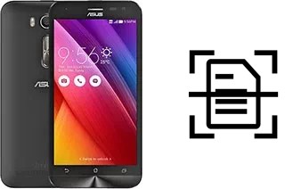 Dokument auf einem Asus Zenfone 2 Laser ZE500KL scannen