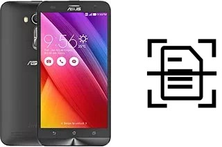 Dokument auf einem Asus Zenfone 2 Laser ZE551KL scannen