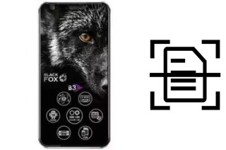 Dokument auf einem Black Fox B3 Fox scannen