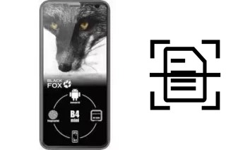 Dokument auf einem Black Fox B4 mini NFC scannen