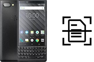 Dokument auf einem BlackBerry KEY2 scannen