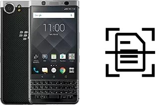 Dokument auf einem BlackBerry KEYone scannen