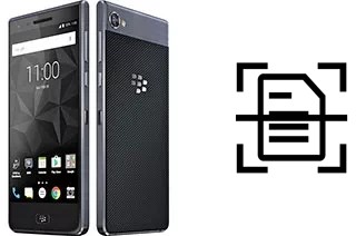 Dokument auf einem BlackBerry Motion scannen