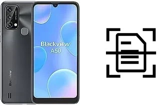 Dokument auf einem Blackview A50 scannen