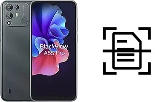 Dokument auf einem Blackview A55 Pro scannen