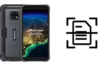 Dokument auf einem Blackview BV4900s scannen