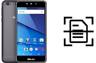 Dokument auf einem BLU Grand XL scannen