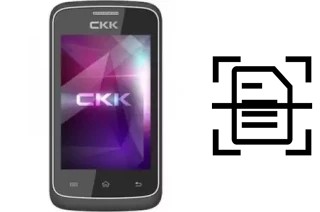 Dokument auf einem CKK-mobile CKK mobile S11 scannen