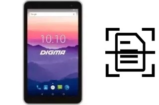 Dokument auf einem Digma Optima 7018N 4G scannen