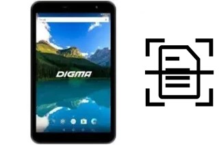 Dokument auf einem Digma Optima 8019N 4G scannen