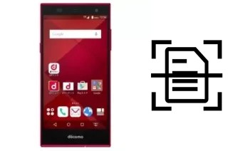 Dokument auf einem DoCoMo F-01H scannen