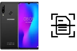 Dokument auf einem Doogee N20 scannen