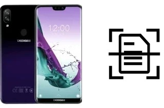 Dokument auf einem Doogee N90 scannen