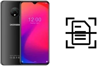 Dokument auf einem Doogee X95 Pro scannen