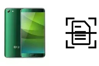 Dokument auf einem Elephone S7 Special Edition scannen