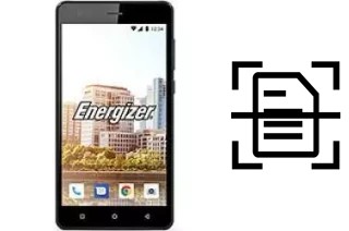 Dokument auf einem Energizer Energy E401 scannen