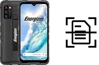 Dokument auf einem Energizer Hard Case G5 scannen