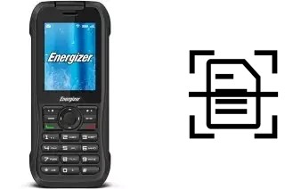 Dokument auf einem Energizer Hardcase H240S scannen