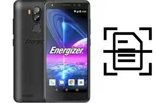 Dokument auf einem Energizer Power Max P490 scannen