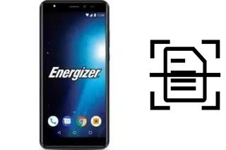 Dokument auf einem Energizer Power Max P551S scannen