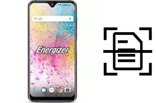 Dokument auf einem Energizer Ultimate U620S scannen