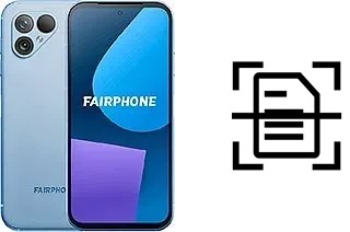 Dokument auf einem Fairphone 5 scannen