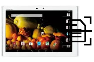 Dokument auf einem Fujitsu Arrows Tab F-03G scannen