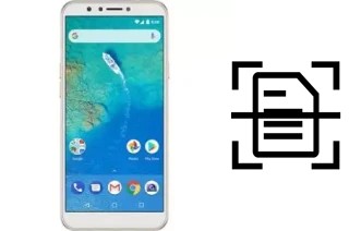 Dokument auf einem General Mobile GM 8D scannen