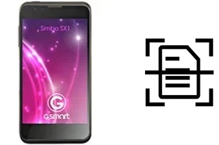 Dokument auf einem Gigabyte GSmart Simba SX1 scannen