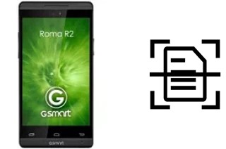 Dokument auf einem Gigabyte GSmart Roma R2 scannen