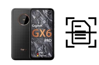 Dokument auf einem Gigaset GX6 PRO scannen