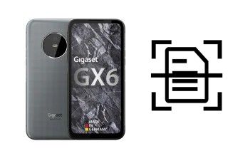 Dokument auf einem Gigaset GX6 scannen