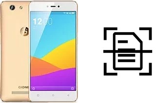 Dokument auf einem Gionee F103 Pro scannen