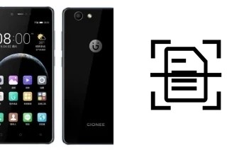 Dokument auf einem Gionee f106l scannen